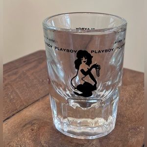 Vintage Playboy bunny shot glass